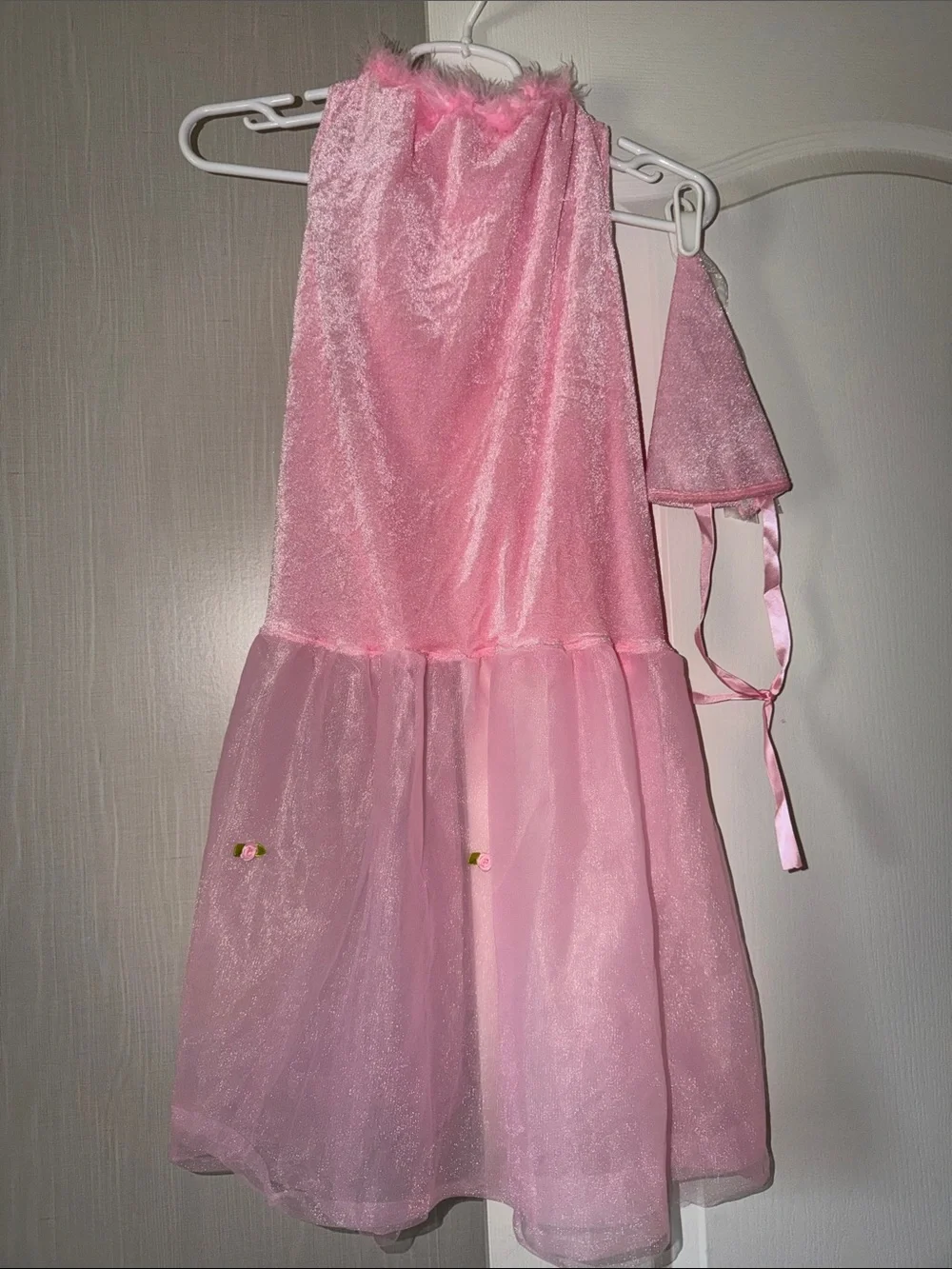 Rubie's Pink Princess Pet Costume Dress with Matching Hat